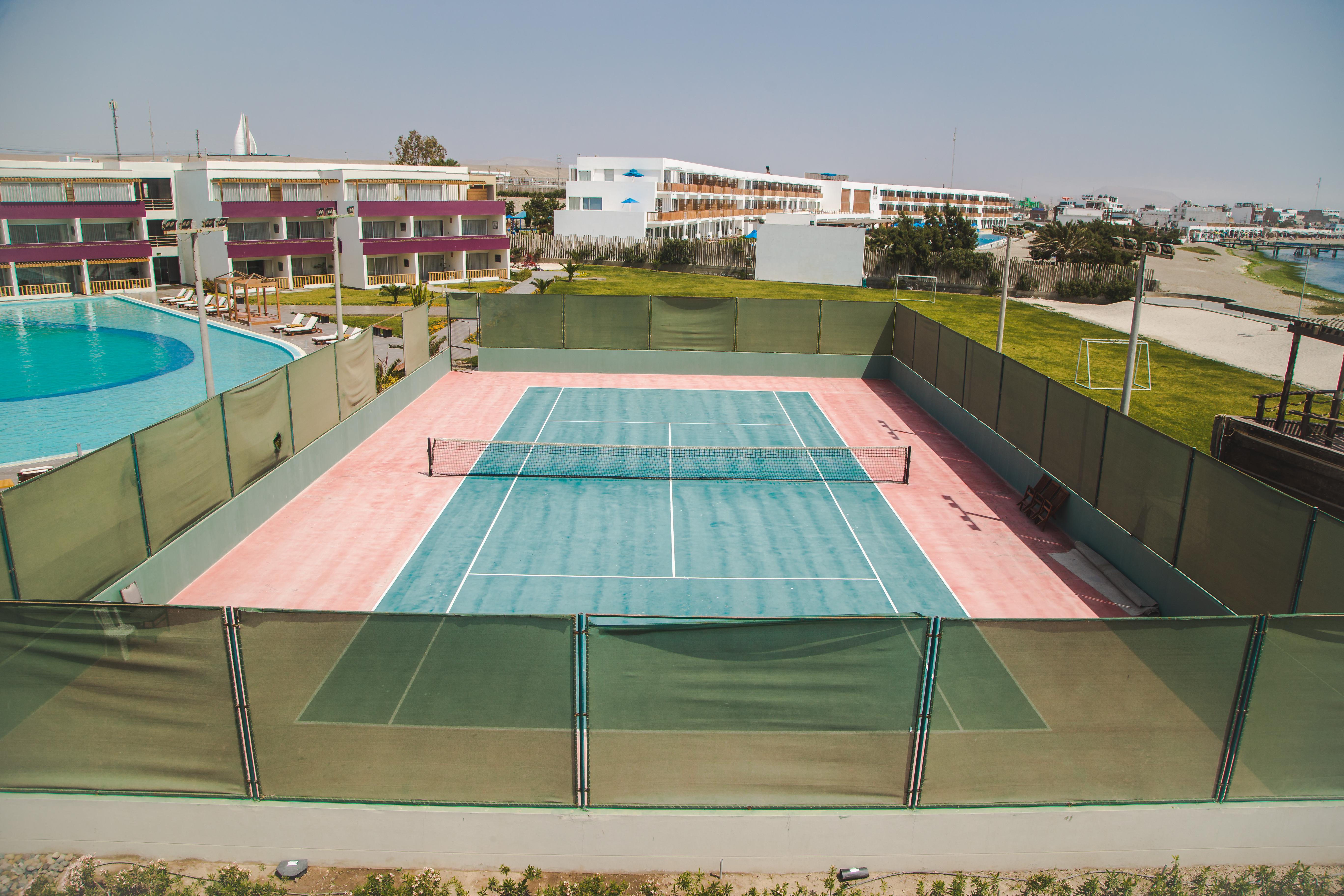 Aranwa Paracas Resort & Spa Exterior foto Tennis court